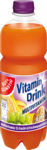 GUT&GÜNSTIG Vitamin-Drink Multivitamin 0,5l DPG