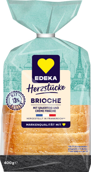 EDEKA Herzstücke Brioche Creme Fraiche 400g