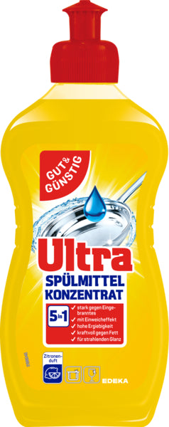 GUT&GÜNSTIG Spülmittel Ultra Citrus Konzentrat 500ml