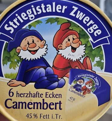 Striegistaler Zwerge Camembert 45% Vollfettstufe 250g