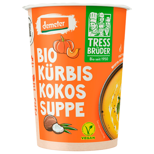 Demeter Tress Brüder Kürbis Kokos Suppe 450ml