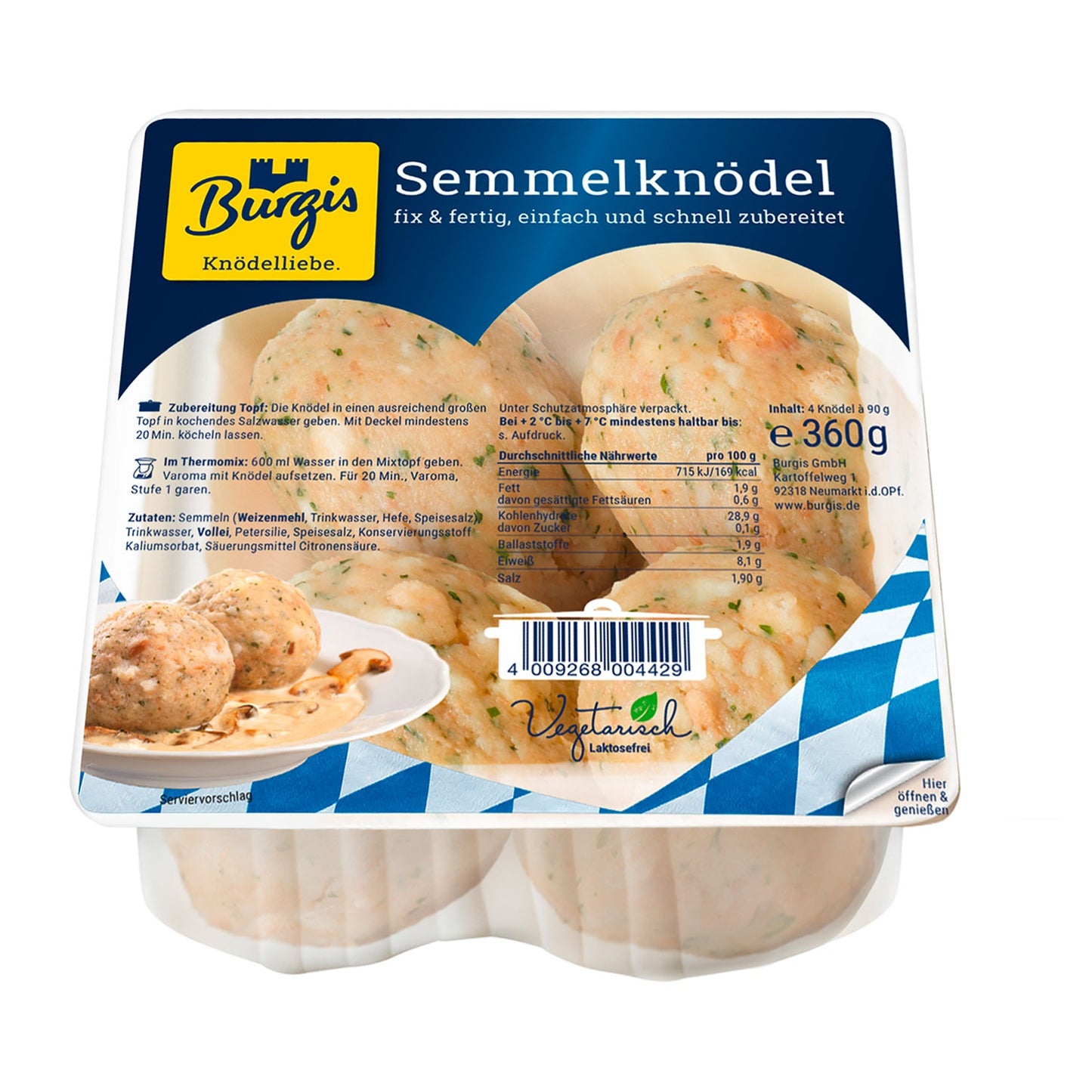 Burgis Semmelknödel 360g