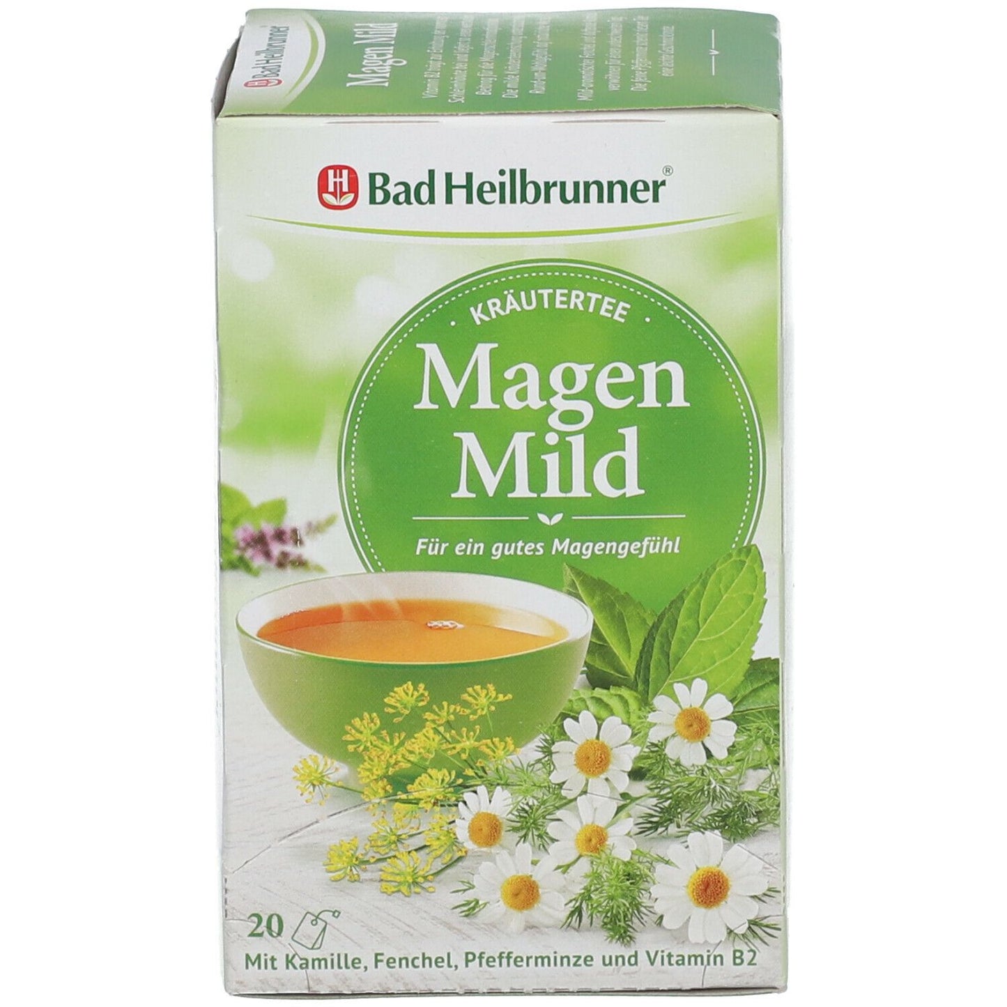 Bad Heilbrunner Magen Mild Kräutertee 20ST 40g