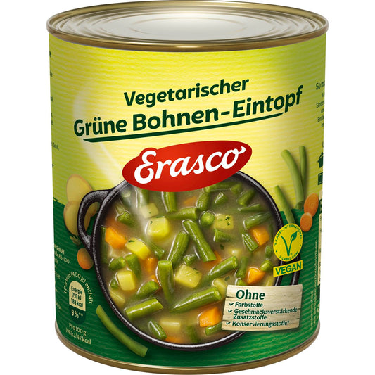 Erasco Grüne Bohnen Eintopf vegetarisch 800g