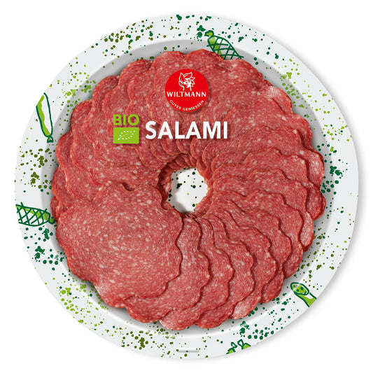 Bio Wiltmann Salami fein 80g