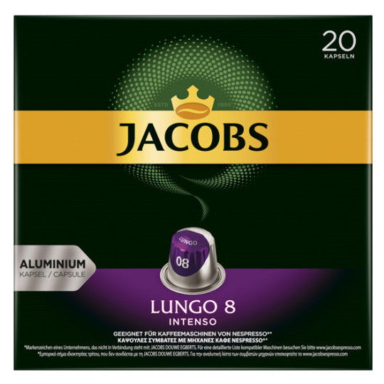 Jacobs Lungo Kapseln 8 Intenso 20ST 104g