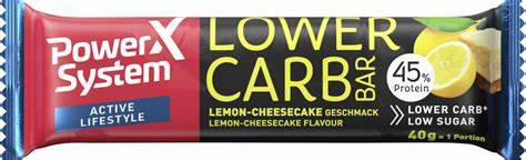 Power System Active Lifestyle Lower Carb Bar Lemon Cheesecake 40g