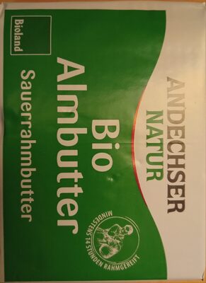 Bio Andechser Natur Almbutter 250g