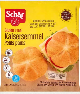 Schär Kaisersemmel - Petits pains Rosette 6ST 350g