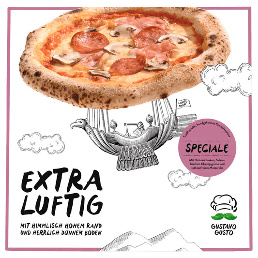 Gustavo Gusto Pizza Extra Luftig Speciale 355g