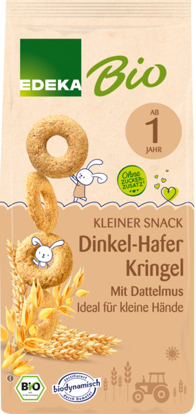 Demeter EDEKA Dinkel-Hafer Kringel mit Dattelmus ab 1 Jahr 125g