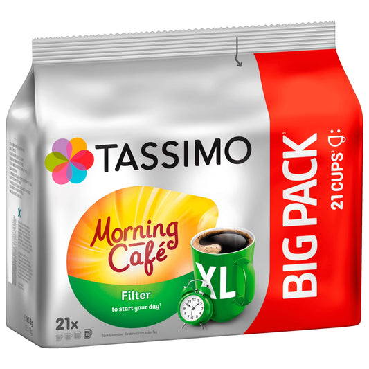 Tassimo Kaffee Kapseln Morning Cafe Filter XL 21ST 157,5g