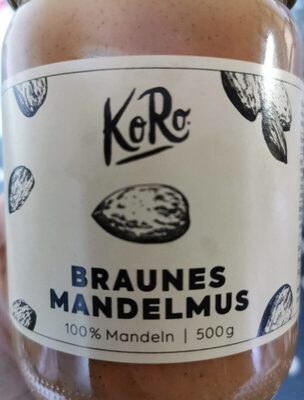 Koro Mandelmus braun 500g
