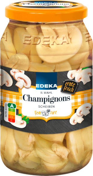 EDEKA Herzstücke Champignons 2.Wahl in Scheiben 530g