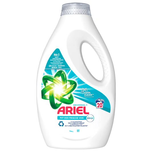 Ariel Colorwaschmittel Febreze Flüssig 20WL 1l