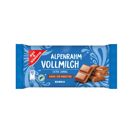 GUT&GÜNSTIG Alpenvollmilch 100g