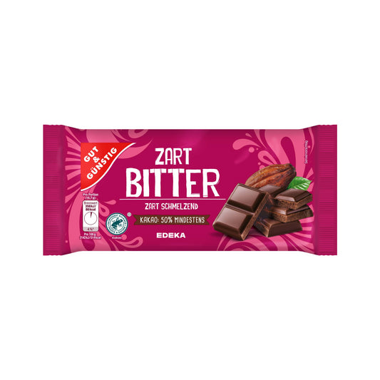 GUT&GÜNSTIG Zartbitter 100g