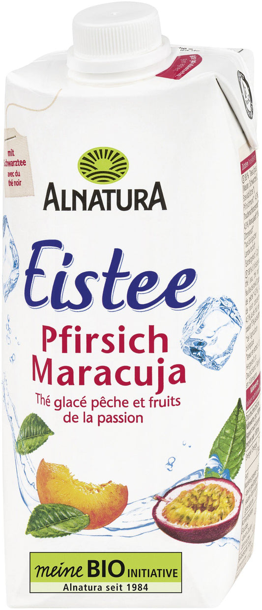 Bio Alnatura Eistee Pfirsich-Maracuja 0,5l