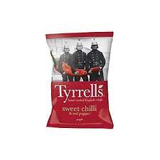 Tyrrells Sweet Chilli&Red Pepper 150g