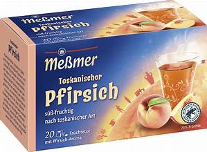 Meßmer Toskanischer Pfirsich 20ST 50g