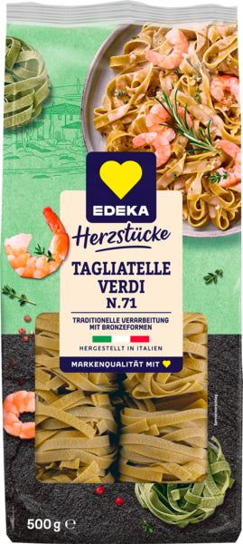 EDEKA Herzstücke Tagliatelle grün 500g