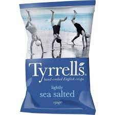 Tyrrells Lightly Sea Salted 150g