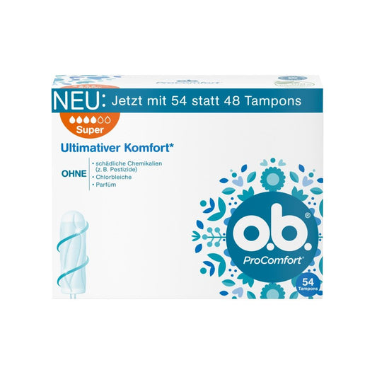 o.b.Tampons Pro Comfort Super 54ST