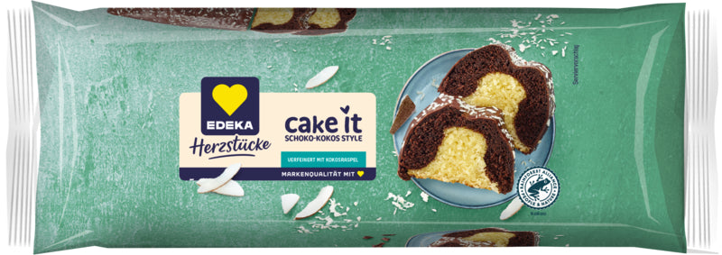 EDEKA Herzstücke Kuchen Schoko-Kokos 300g