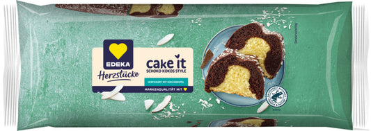 EDEKA Herzstücke Kuchen Schoko-Kokos 300g