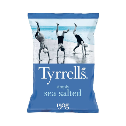 Tyrrells Lightly Sea Salted 150g