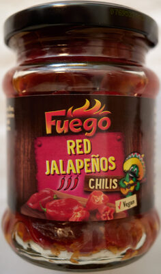 Fuego Red Jalapenos sliced 210g