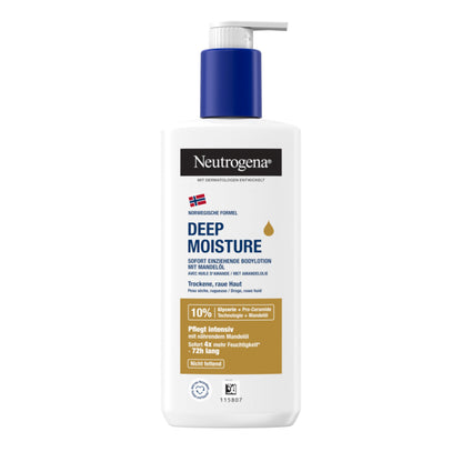 Neutrogena Norwegische Formel Deep Moisture Bodylotion Mandelöl 250ml