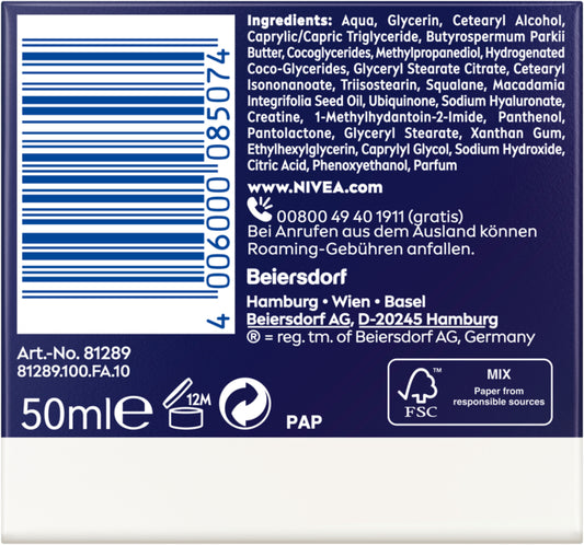 Nivea Q10 Power Anti-Falten Regenerierende Nachtpflege 50ml