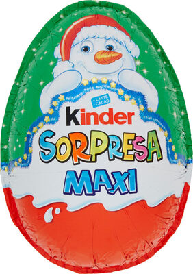 Ferrero kinder Überraschung Maxi-Ei Weinachten 100g
