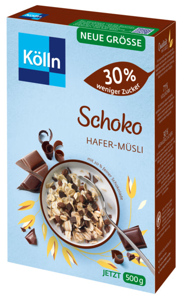 Kölln Schoko Müsli weniger Zucker 500g