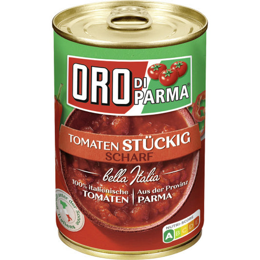 Oro di Parma Tomaten stückig scharf 400g