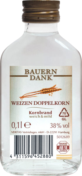 BAUERNDANK Doppelweizenkorn 38% 0,1l