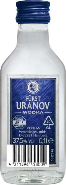 FÜRST URANOV Wodka 37,5% 0,1l