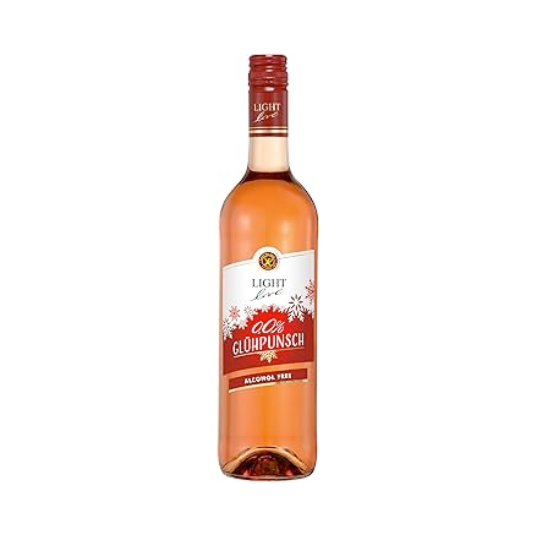 Light live 0,0% Glühpunsch Rose 0,75l