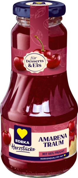 EDEKA Herzstücke Dessertsauce Amarena-Kirsch 250ml