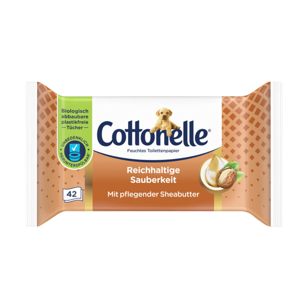 Cottonelle Feuchtes Toilettenpapier Mein Spa Erlebnis Cashmere&Shea Butter 42ST