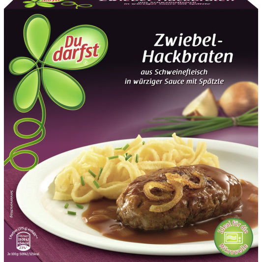 Du darfst Zwiebelhackbraten 375g