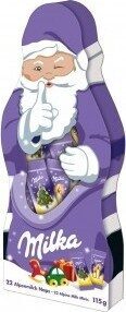 Milka Weihnachtsmann Naps 115g