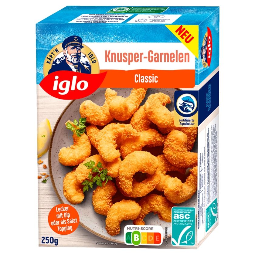 ASC Iglo Knusper-Garnelen 250g