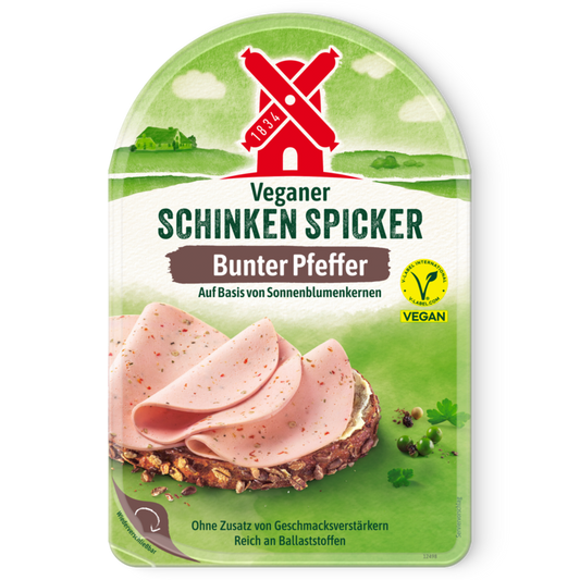 Rügenwalder Mühle Veganer Schinken Spicker Pfeffer 80g