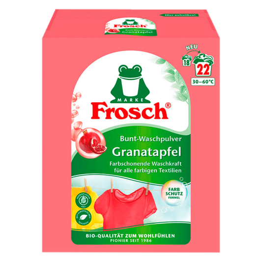 Frosch Bunt-Waschpulver Granatapfel 1,45kg 22WL