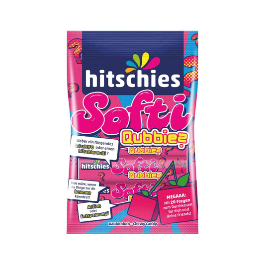 Hitschies Softi Qubbies Erdbeere 80g