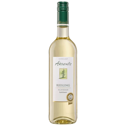 Moselland Akzente Riesling QbA halbtrocken 0,75l