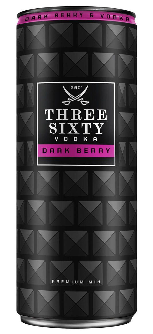 Three Sixty Dark Berry 10% 0,33l DPG