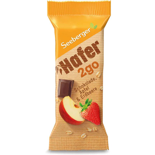 Seeberger Hafer 2Go Schoko/Apfel/Erdbeere 50g